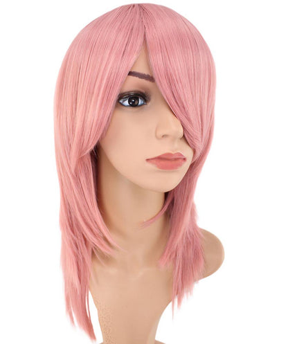 レディースファッション C-071 ロングストレート C-ワインレッド コスプレヒートスタイラブルウィッグ