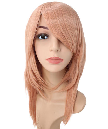 レディースファッション C-071 ロングストレート C-ワインレッド コスプレヒートスタイラブルウィッグ