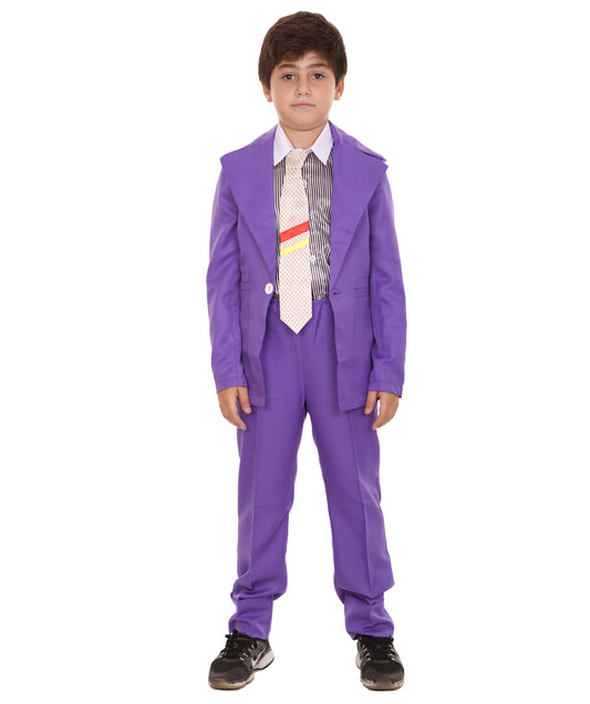 シンガー ボウイ JCP-028_5(Kids) コスプレコスチューム（子供用） パープル