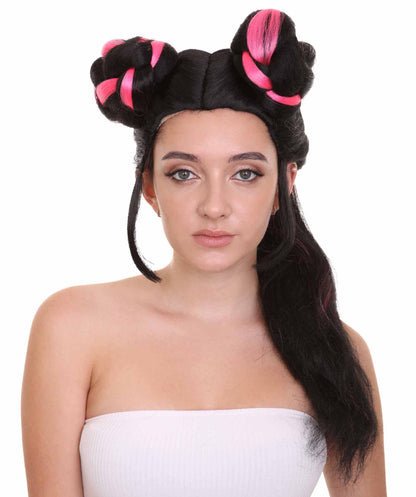 レディース Eurovision 2018 Netta Barzilai バンスタイル H-3839 ユーロビジョンソングコンテスト セレブリティウィッグ プレミアム 通気性の良い キャップレスキャップ