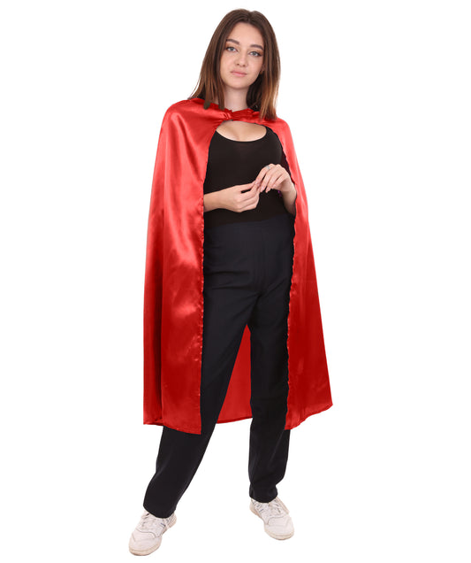 大人用女性の JCO-224_7 パーティーケープ レッドハロウィンコスチューム