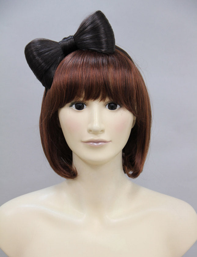 "ヘアアクセサリーガガ風リボンからカチューシャタイプが登場 付け外し楽ちん 大きく立体的で可愛い |W-8215 "