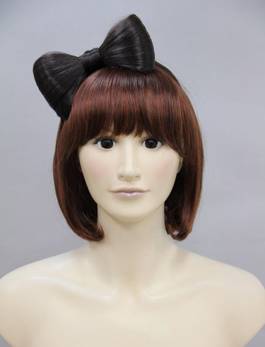 "ヘアアクセサリーガガ風リボンからカチューシャタイプが登場 付け外し楽ちん 大きく立体的で可愛い |W-8215 "