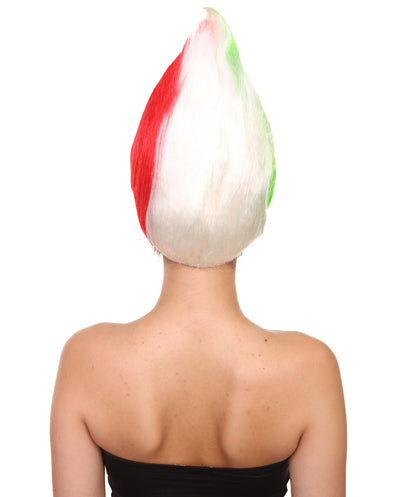 Wigs2you ハロウィンパーティープレミアム H-1793 着け心地が良い とても快適 女性用コスプレウィッグ イタリア国旗 トロールズスタイル