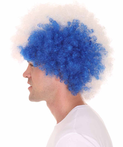 Wigs2you ハロウィンパーティープレミアム メンズ H-650 スーパーアフロウィッグ ミックスマルチカラー