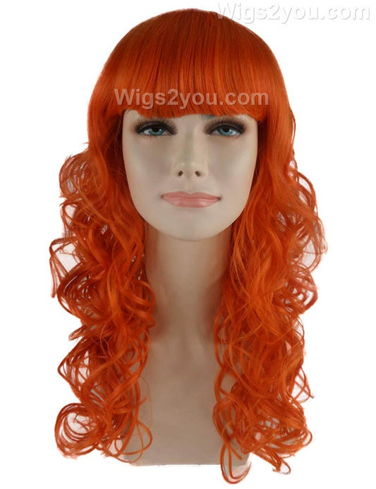 Wigs2you ハロウィンパーティープレミアム H-813 バットマン 女性ジョーカーウィッグ オレンジ色