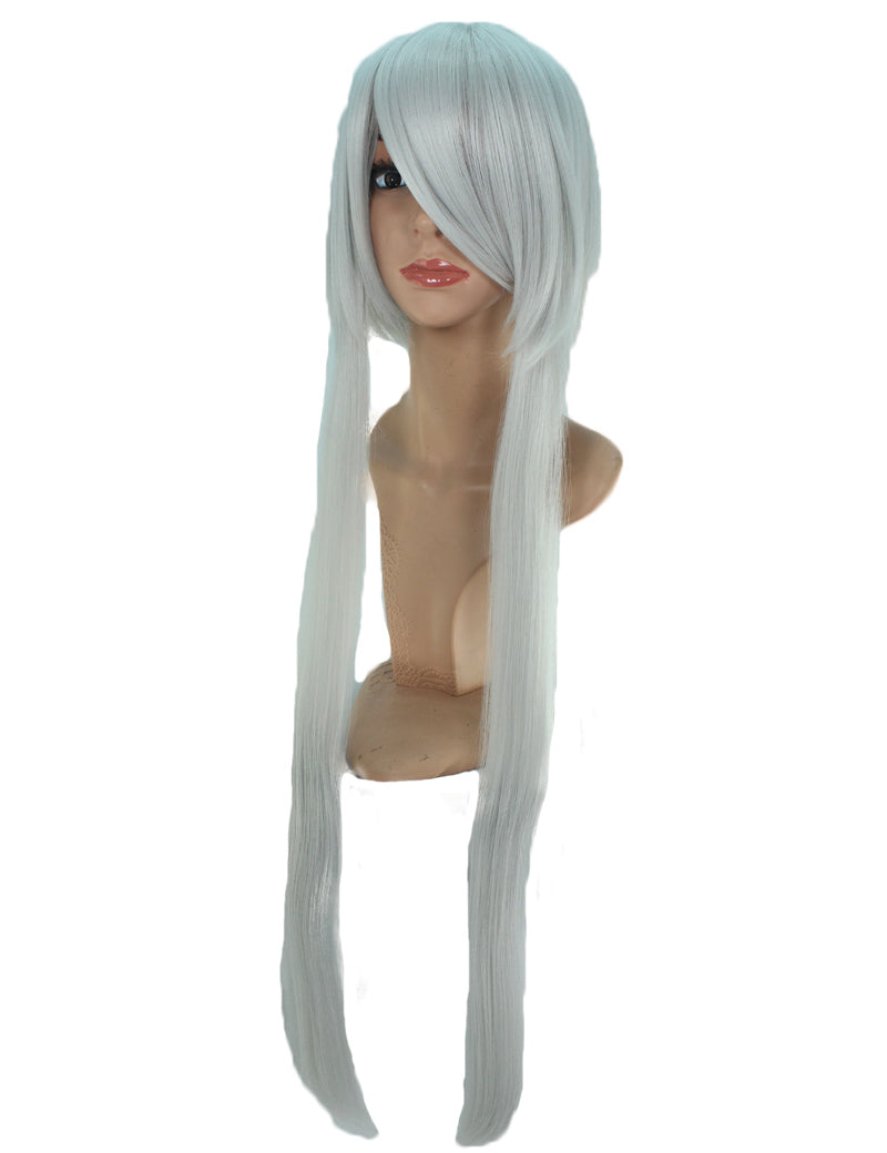 レディースファッション C-013 ロングストレート C-パープル コスプレ ヒートスタイルウィッグ