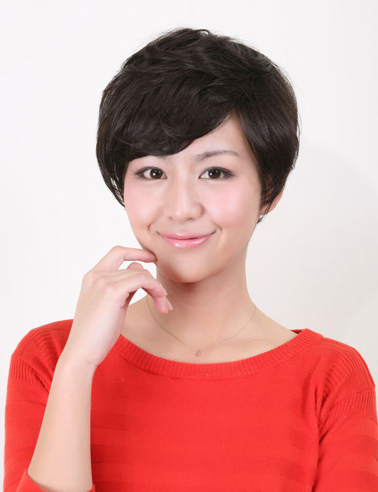 "耐熱商品☆かっこいいスタイルならこれに決まり！ すっきりショートスタイルです！ ウィッグネット付き♪W-552 "