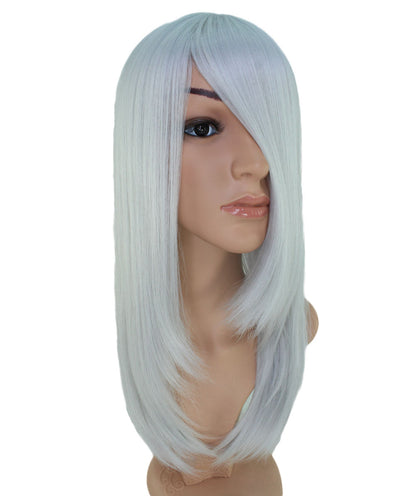 レディースファッション C-054 ロングストレート C-プラチナブロンド コスプレヒートスタイラブルウィッグ