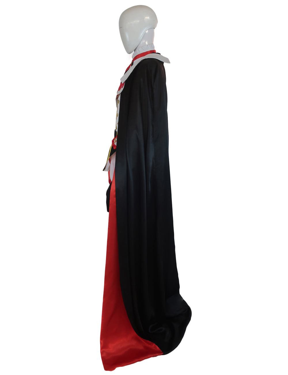大人の男性用 JCA-037 JPアニメキャラクター リドル・ローズハート ブラック レッド イエロー ホワイト コスプレ衣装