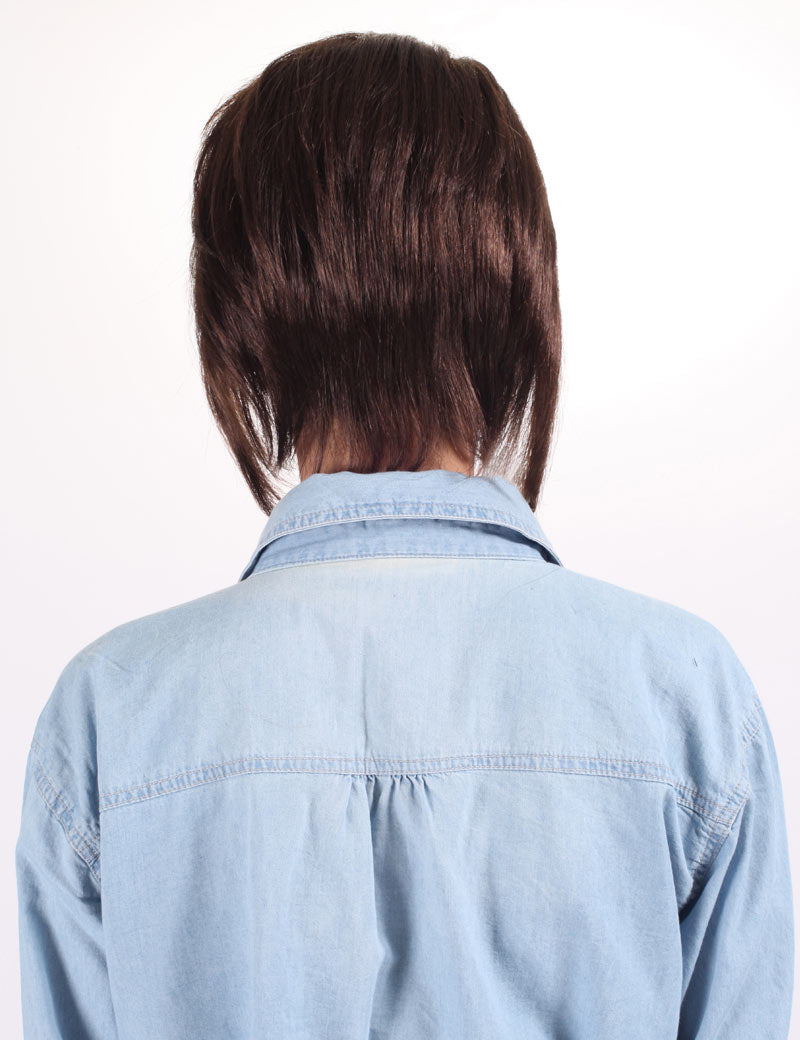 横髪が長めのボブスタイルです | 上品な雰囲気で女子力もＵＰ | ウィッグネット付き W-110A