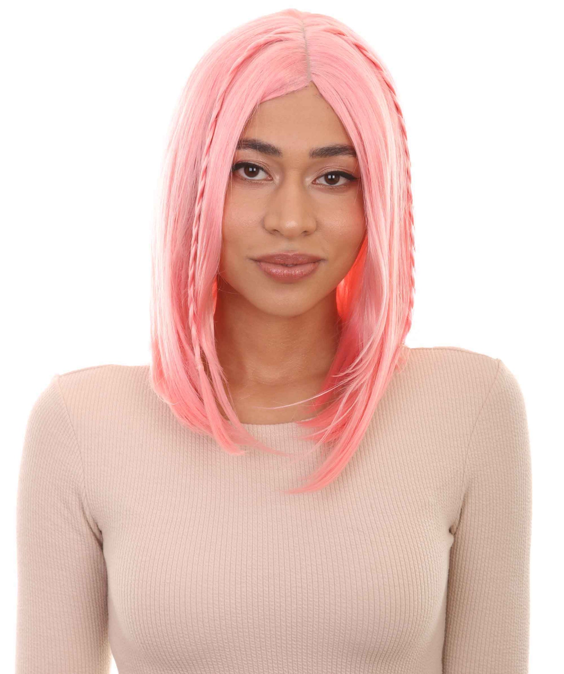 Wigs2you ハロウィンパーティープレミアム H-893 スワンプクイーンウィッグ ピーチ色