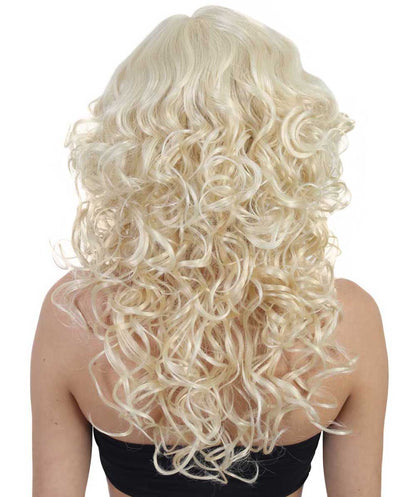 Wigs2you ハロウィンパーティープレミアムレディース H-551 ブロンド カーリー