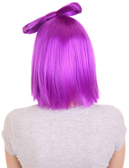 Wigs2you ハロウィンパーティープレミアムレディース H-1670 着け心地が良い とても快適 ネオンパープル バタフライウィッグ