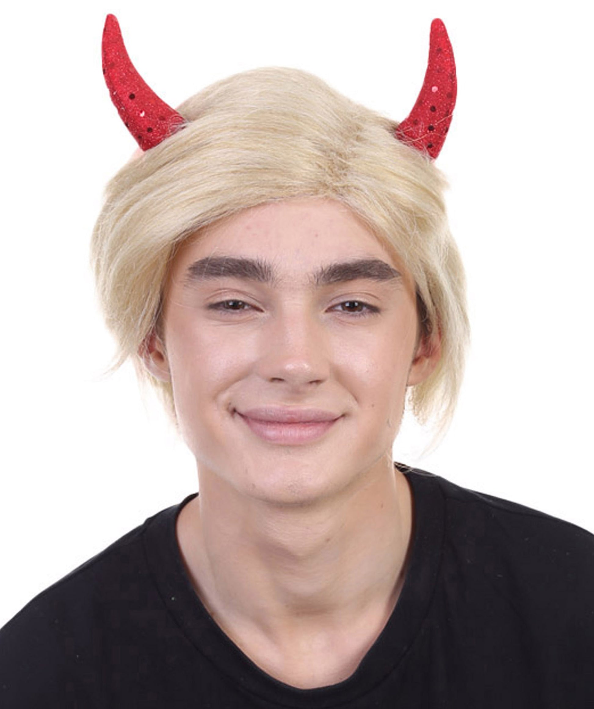 Wigs2you ハロウィン パーティー プレミアム メンズ H-643 キッズ スパイク グリーン カラー ウィッグ