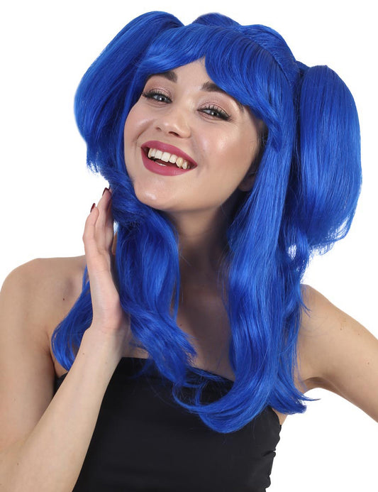 Wigs2you ハロウィンパーティープレミアム レディース H-784 バナナエンジェルウィッグ ダークブルー色