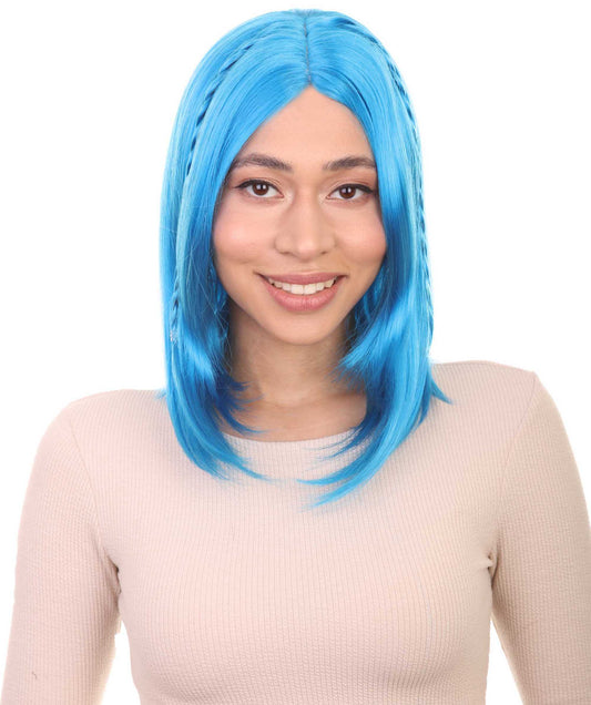 Wigs2you ハロウィンパーティープレミアム レディース H-921 スワンプクイーンウィッグ ネオンブルー色