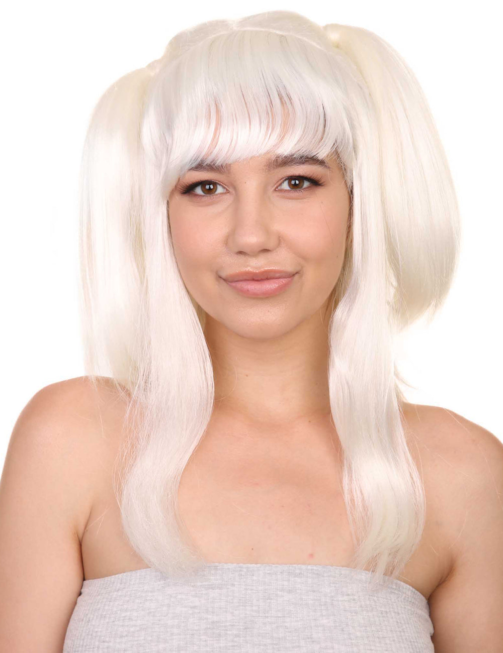 Wigs2you ハロウィンパーティープレミアム レディース H-798 バナナエンジェルウィッグ ホワイト色