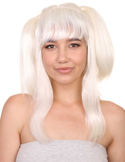 Wigs2you ハロウィンパーティープレミアム レディース H-798 バナナエンジェルウィッグ ホワイト色