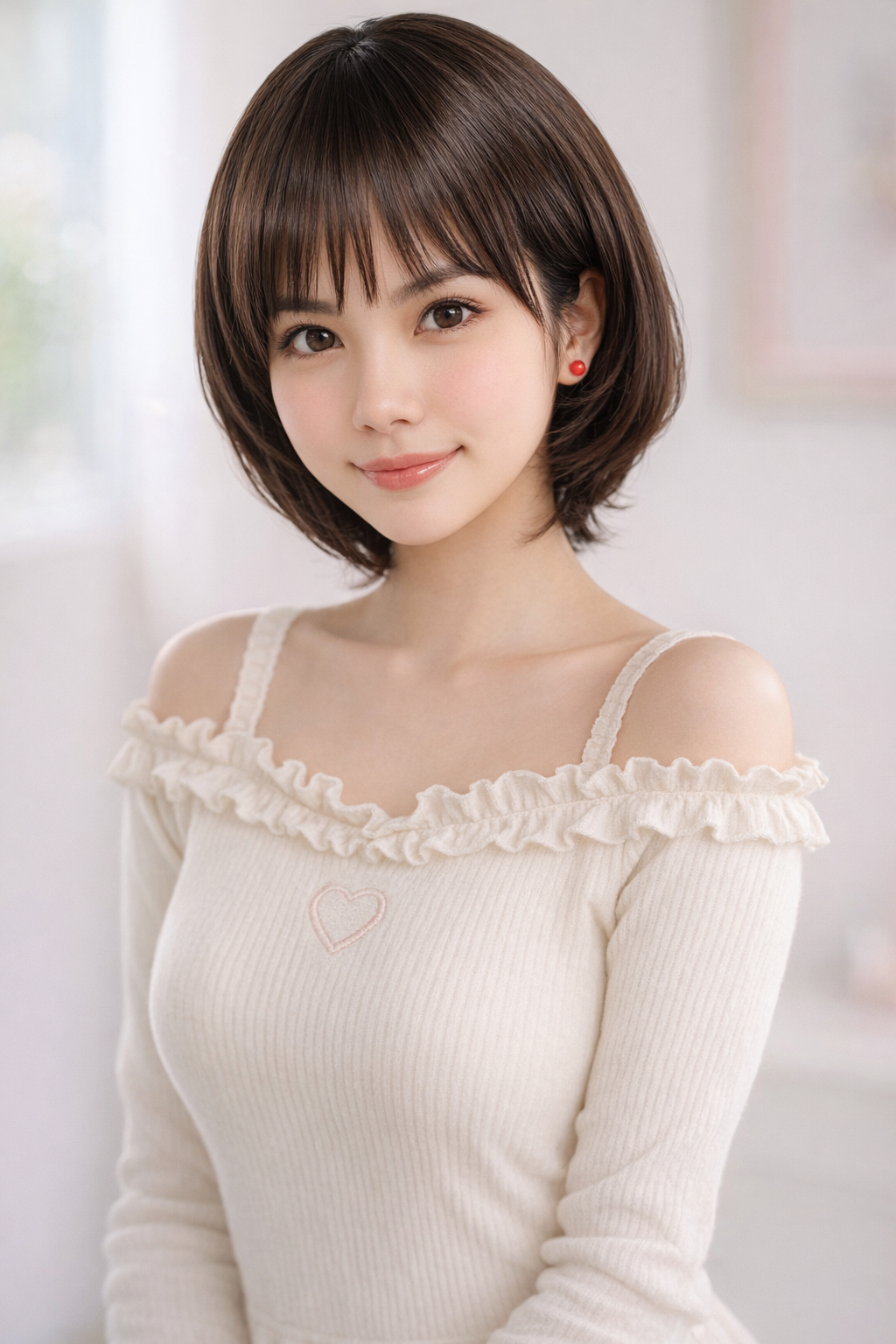 Wigs2you W-1032 耐熱商品 | 毛先がちょっぴり内巻き | 可愛いショートスタイルです | 元気な印象にしてくれます
