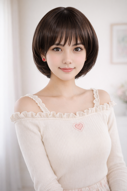 Wigs2you W-1032 耐熱商品 | 毛先がちょっぴり内巻き | 可愛いショートスタイルです | 元気な印象にしてくれます