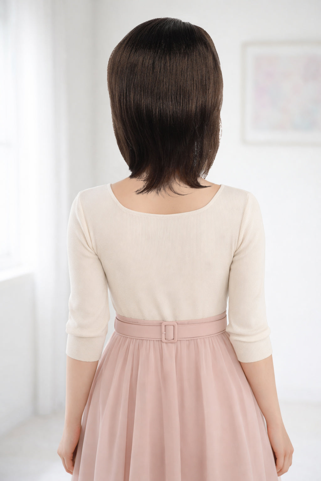 Wings2you W-110A 横髪が長めのボブスタイルです | 上品な雰囲気で女子力もＵＰ | ウィッグネット付き