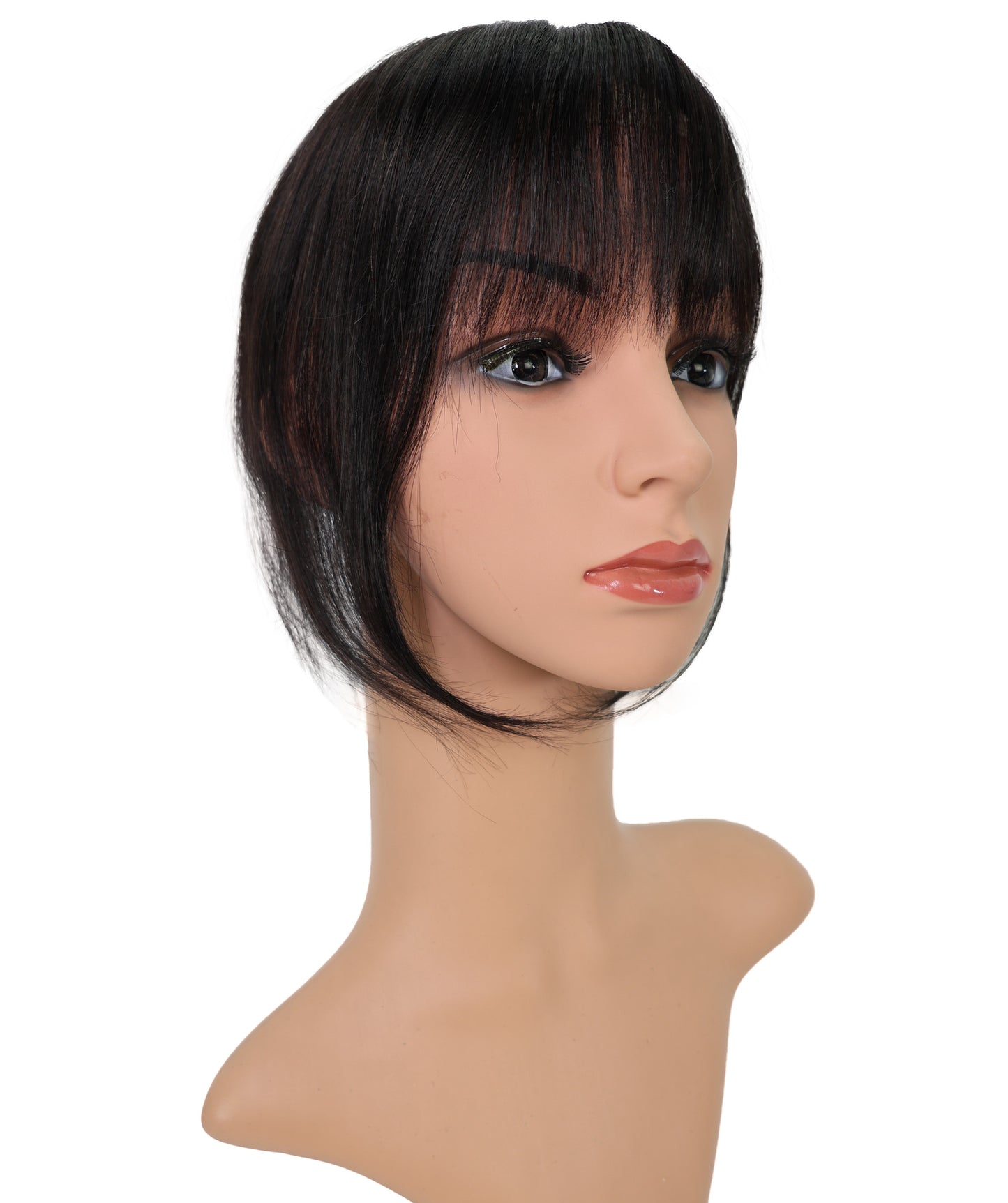 Wigs2you W-8481 部分ウィッグ _ 100%人毛、9" 軽量トップヘアピース _ 医療用・日常用