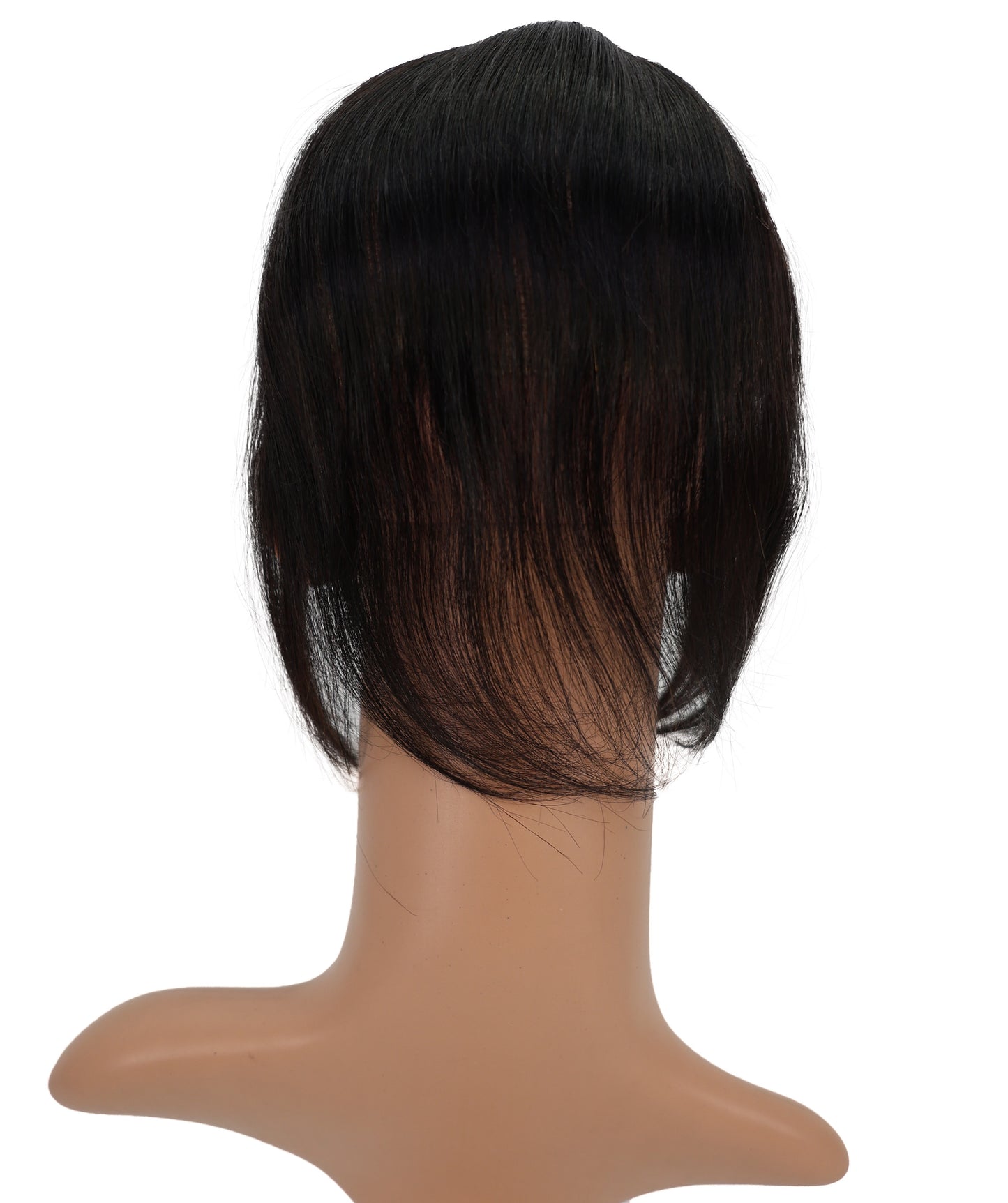 Wigs2you W-8481 部分ウィッグ _ 100%人毛、9" 軽量トップヘアピース _ 医療用・日常用