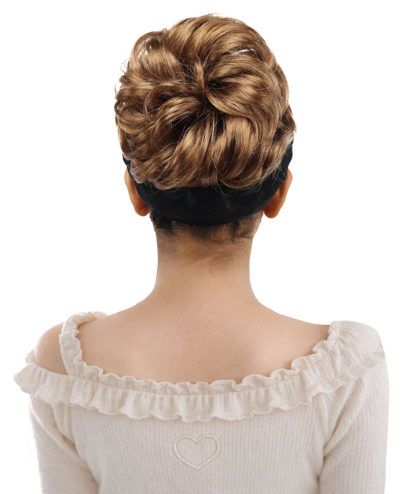 Wigs2you W-8482 シュシュバンウィッグ _ 4.5" 軽量カールヘアピース _ 簡単アップスタイル合成毛