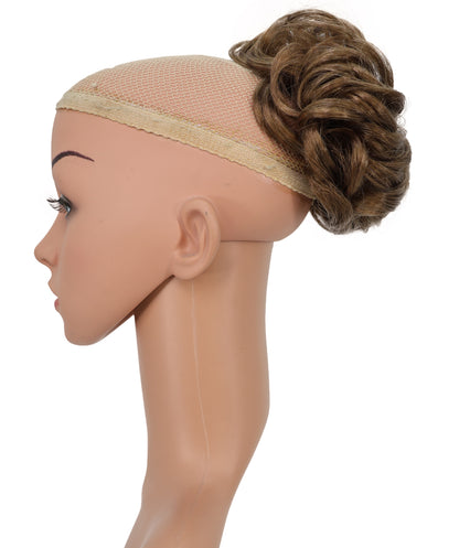 Wigs2you W-8482 シュシュバンウィッグ _ 4.5" 軽量カールヘアピース _ 簡単アップスタイル合成毛