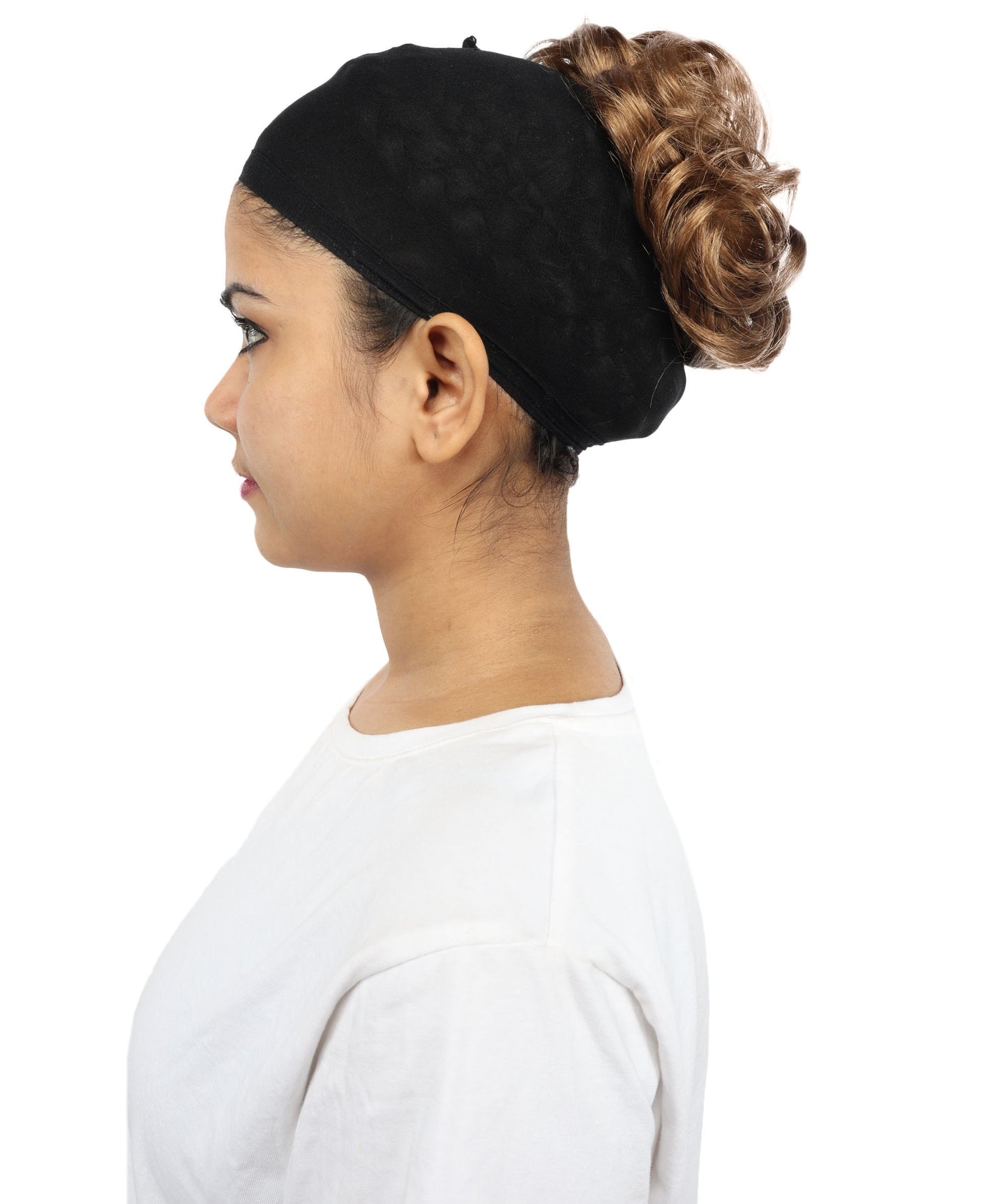 Wigs2you W-8482 シュシュバンウィッグ _ 4.5" 軽量カールヘアピース _ 簡単アップスタイル合成毛