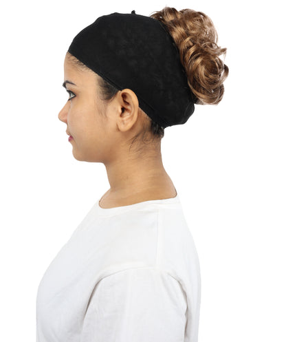 Wigs2you W-8482 シュシュバンウィッグ _ 4.5" 軽量カールヘアピース _ 簡単アップスタイル合成毛