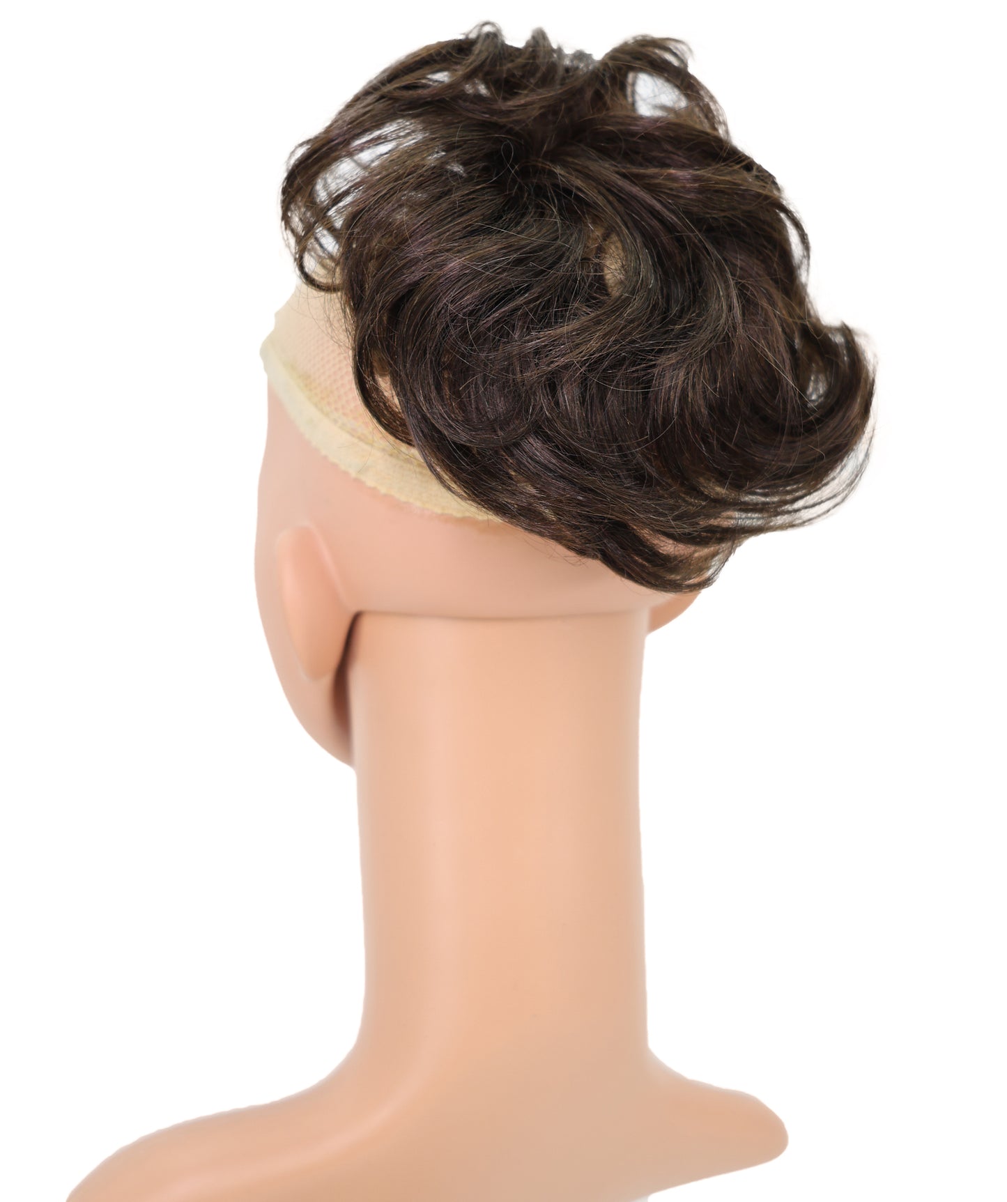 Wigs2you W-8483 エアリーカールシュシュウィッグ _ 6" 軽量カールヘアバン、100%人毛 _ ナチュラルアップスタイル