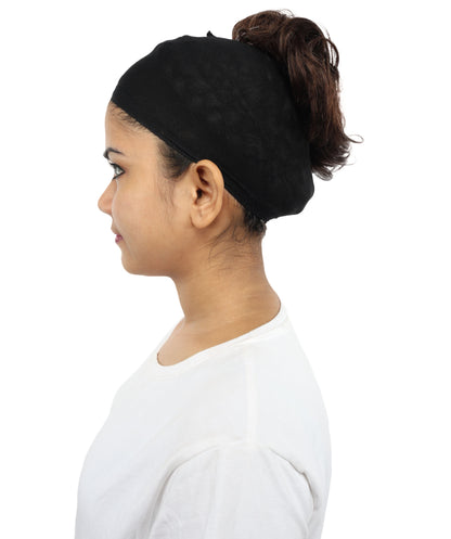 Wigs2you W-8483 エアリーカールシュシュウィッグ _ 6" 軽量カールヘアバン、100%人毛 _ ナチュラルアップスタイル