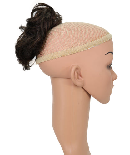 Wigs2you W-8483 エアリーカールシュシュウィッグ _ 6" 軽量カールヘアバン、100%人毛 _ ナチュラルアップスタイル