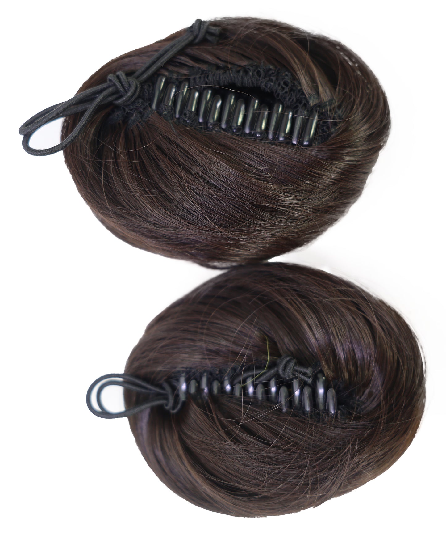 Wigs2you W-8484 ヘアシュシュ ファッション バン | 耐熱性 ブラック 6.5インチ メッシーヘアピース