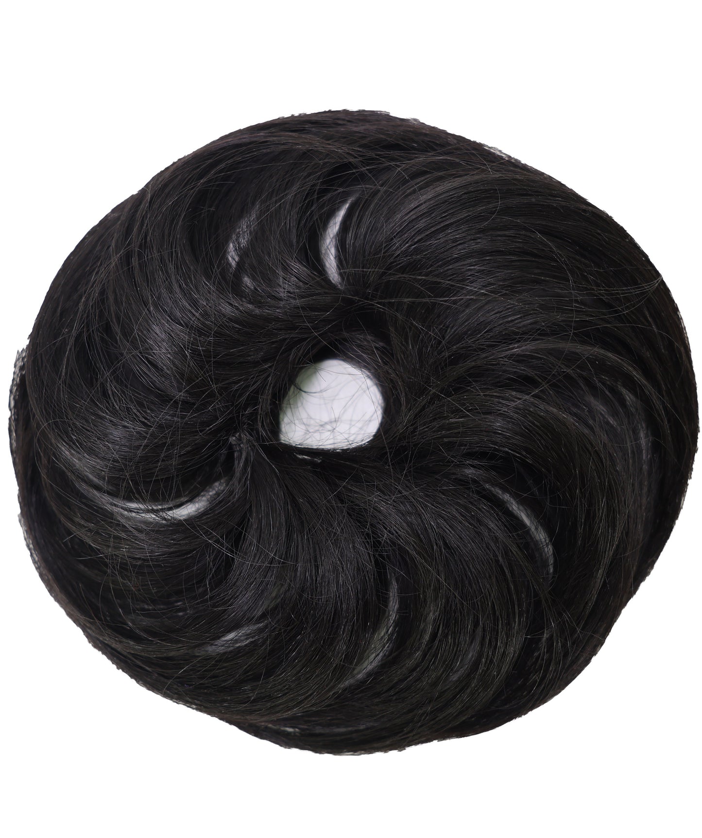 Wigs2you W-8485 ヘアシュシュ ファッション バン | 耐熱性 ブラック 6.5インチ メッシーヘアピース