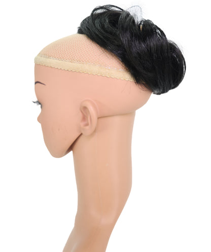 Wigs2you W-8486 女性用ブラック人工毛シュシュ ファッション バン 軽量ウィッグエクステンション | 簡単に装着可能