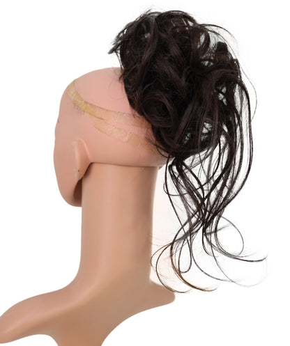 Wigs2you W-8487 ライトブラウンのカーリーヘアクリップオン ファッション バン | 自然なウェーブの毛先が特徴の10インチ合成ウィッグ