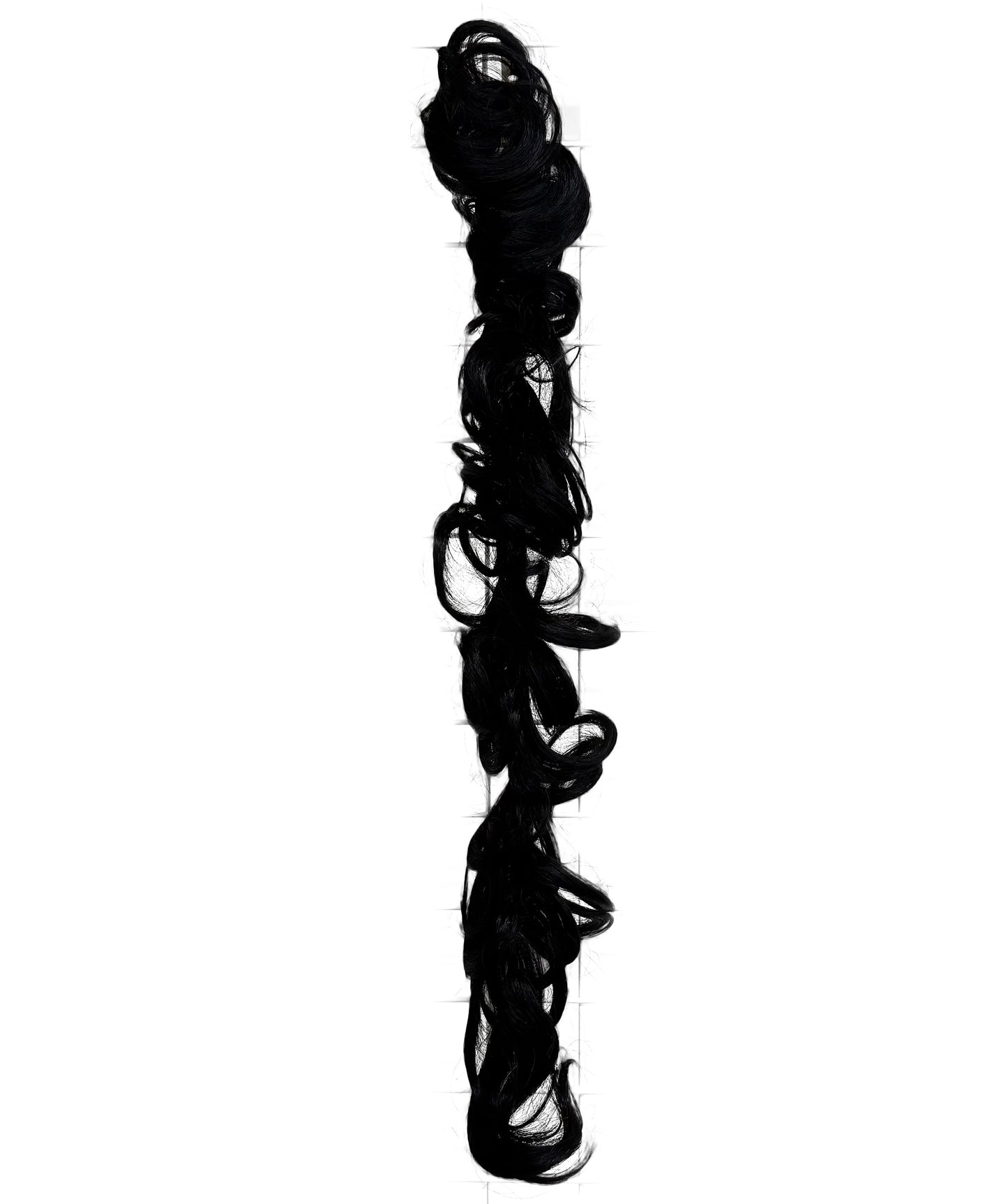 Wigs2you WA-1003 ヘアエクステンション 高品質日本製ファイバー ナチュラル 50～105cm 簡単装着 非耐熱 付け毛 成人式 卒業式 七五三対応