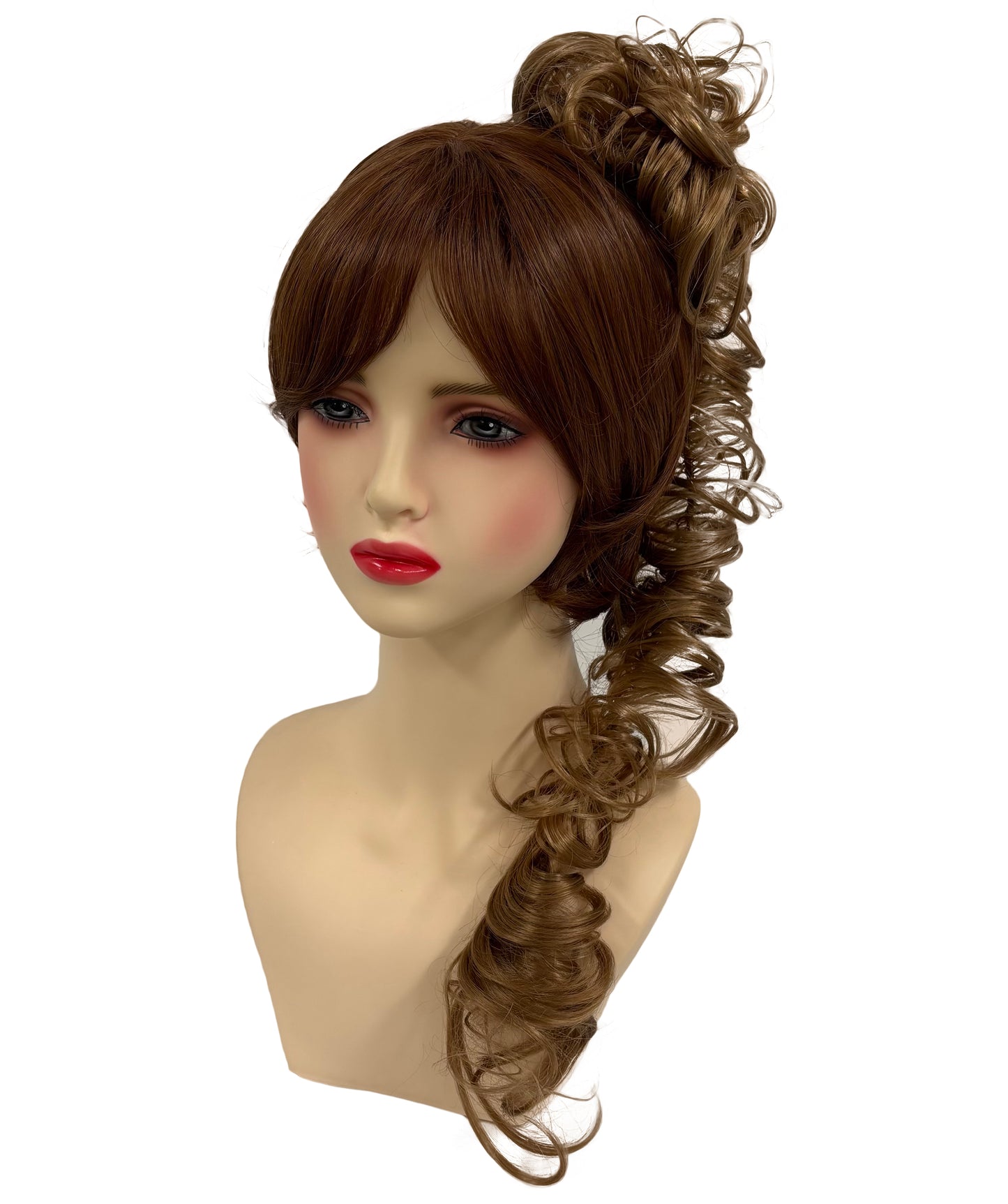 Wigs2you WA-1003 ヘアエクステンション 高品質日本製ファイバー ナチュラル 50～105cm 簡単装着 非耐熱 付け毛 成人式 卒業式 七五三対応