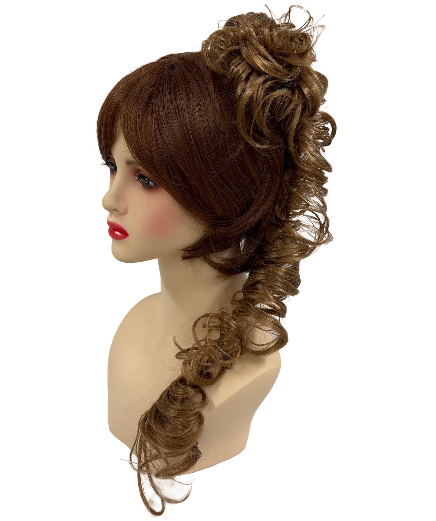 Wigs2you WA-1003 ヘアエクステンション 高品質日本製ファイバー ナチュラル 50～105cm 簡単装着 非耐熱 付け毛 成人式 卒業式 七五三対応