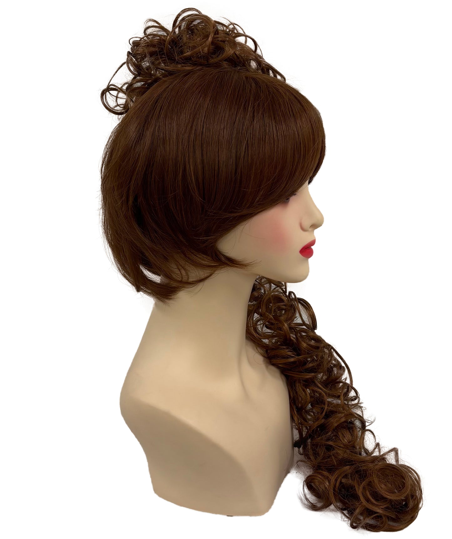Wigs2you WA-1003 ヘアエクステンション 高品質日本製ファイバー ナチュラル 50～105cm 簡単装着 非耐熱 付け毛 成人式 卒業式 七五三対応