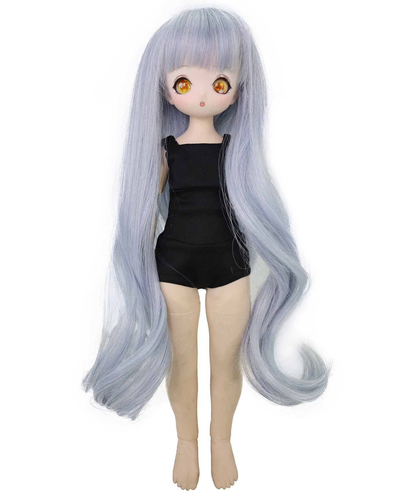 Wigs2you WD40-025 ウェーブロングドールウィッグ BJD/SD人形用 - 12インチ 耐熱性天然繊維ヘア 1/3&1/6サイズのスタイリングに最適