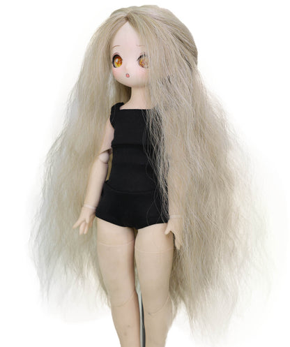 Wigs2you WD40-036 ロングアッシュブロンドドール用ウィッグ - 13インチソフトウェーブ人工毛（BJD・球体関節人形用）