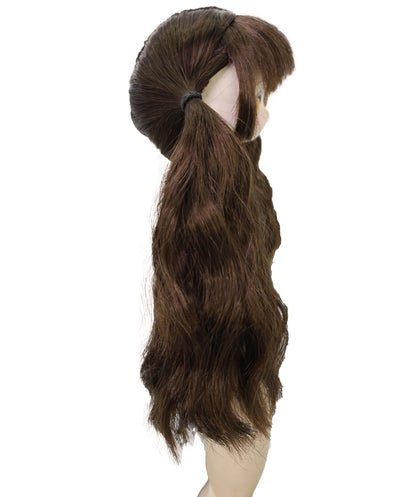 Wigs2you 8.6インチ ブラウン カーリー ドールウィッグ – 人形やコスプレ用の合成毛 | 標準キャップ WD40-038
