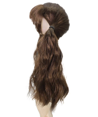 Wigs2you 8.6インチ ブラウン カーリー ドールウィッグ – 人形やコスプレ用の合成毛 | 標準キャップ WD40-038