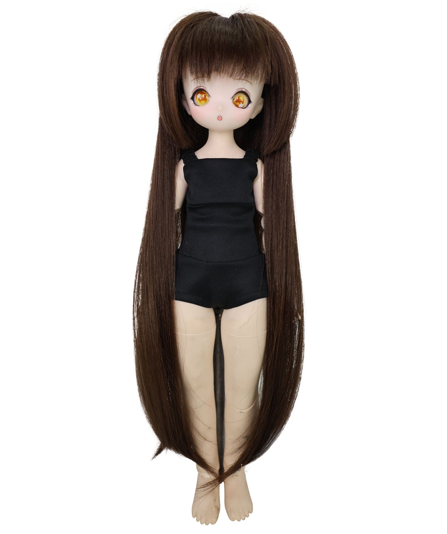 Wigs2you  15インチ バーガンディ ロングストレート ドールウィッグ – コスプレ＆BJDドール用合成毛 WD40-042