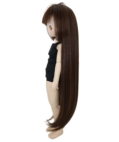 Wigs2you  15インチ バーガンディ ロングストレート ドールウィッグ – コスプレ＆BJDドール用合成毛 WD40-042
