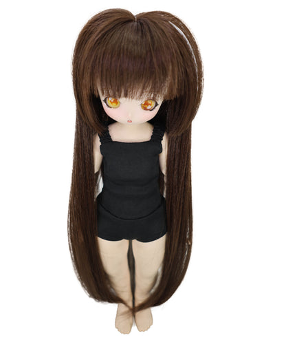 Wigs2you  15インチ バーガンディ ロングストレート ドールウィッグ – コスプレ＆BJDドール用合成毛 WD40-042